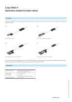 E-box VAVE-P electronics module for piezo valves - 2