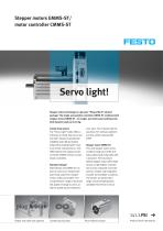 Stepper motors EMMS-ST / motor controller CMMS-ST - 1