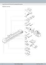 Toothed belt axes EGC-TB-KF, with recirculating ball bearing guide - 8
