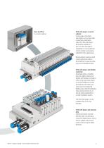 Valve and valve terminal series VG-3