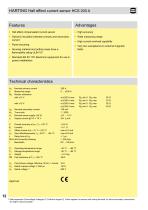 HARTING Hall effect current sensors - 12