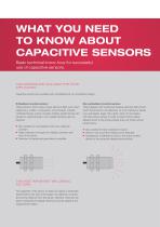 Capacitive Sensors - Reliable detection - 4