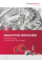 Inductive Switches - Extensive range  for automation technology - 1