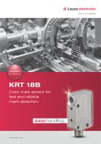 KRT 18B – Color mark sensor for fast and reliable mark detection - 1