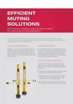 MLD 500, MLD 300 – Multiple light beam safety devices and transceiver with integrated muting - 6