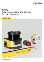 Safety - Products and services for machine safety - 1