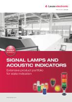 Signal Lamps and Acoustic Indicators - 1