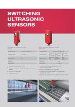 Ultrasonic Sensors – Umfangreiches Produktportfolio an messenden und schaltenden Sensoren-6