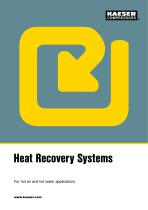 Heat Recovery Systems