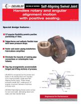 Handles single & multi-plane swivel movement with positive sealing - 3