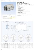 Rotating Unions for High Pressure Hydraulic Service - 4