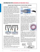 Rotating Unions for Machine Tools - 4