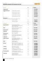 Installation Accessories PSBL/PSB/MSB/HSB/HTSB/EKL/EMK-3