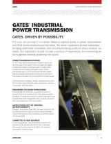 GATES INDUSTRIAL POWER TRANSMISSION - 2