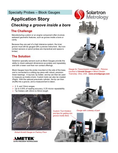 Block Gauges / Check Groove in a Bore V2