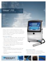 Videojet 1710 Small Character Ink Jet Printer-1