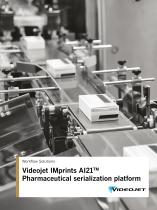 Videojet IMprints AI21TM Pharmaceutical serialization platform-1