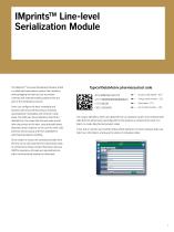 Videojet IMprints AI21TM Pharmaceutical serialization platform-5