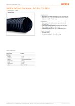 Vehicle Exhaust Gas Hoses - Art. No.: 114 0824 - 1