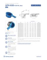 Data sheet GPN 608 PCR-PE, blue - 2