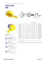 Data sheet GPN 609 - 1