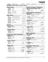 Automotive Aftermarket Bearing and Seal Application Catalog - 11