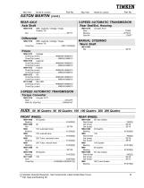 Automotive Aftermarket Bearing and Seal Application Catalog - 19