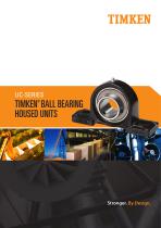 Timken UC Series Ball Housed Unit Catalog - 1