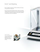 Entris® - Sartorius AG - PDF Catalogs | Technical Documentation | Brochure