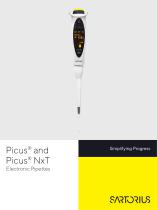 Picus® and Picus® NxT Electronic Pipettes - 1