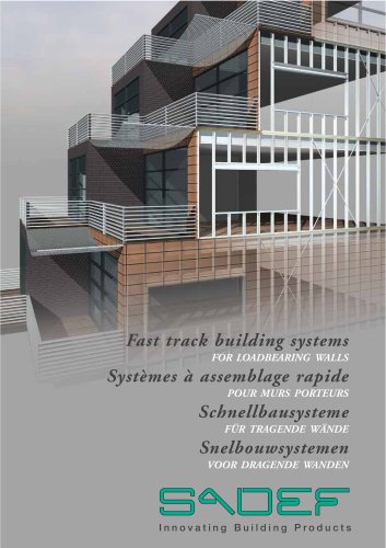 Fast Track Building System for Loadbearing Walls