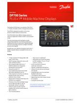 DP700 Series Displays Data Sheet - 1