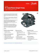 H1 045 053 Single Axial Piston Pumps Datasheet-1