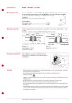 Quick Reference Secop for Danfoss R600a 220-240V 50Hz & 60Hz - 5