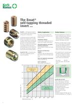 The Ensat® self-tapping threaded insert ...-1