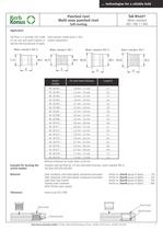 Punched rivet system for thin mouldings-7