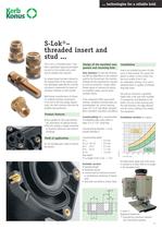 S-Lok®? threaded insert and stud ...-1
