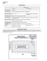 Durafet Non-Glass pH Electrodes specification-2
