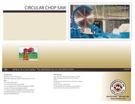 CIRCULAR CHOP SAW - 1