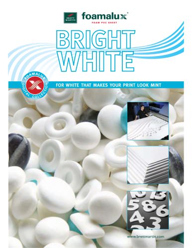 Foamalux Bright White Brochure