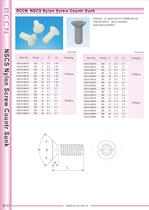 RCCN  NSCS Nylon Screw Countr Sunk-1