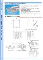 RCCN  VDRFZ Wide Slot Wiring Duct C37-1