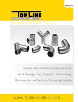 Top Line Sanitary Butt Weld Fittings - 1