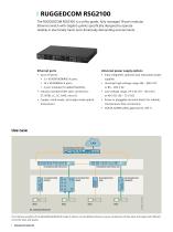 RUGGEDCOM 19” Ethernet Layer 2 Switches - 6