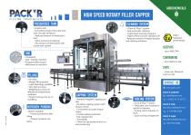 AGROCHEMICALS HIGH SPEED ROTARY FILLER CAPPER-1