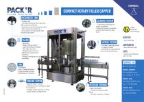 CHEMICALS COMPACT ROTARY FILLER CAPPER-1