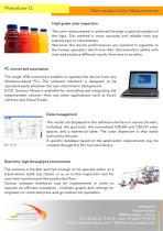 PhotonLine CL - Non-contact Color Measurements - 2