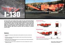 Terex® Finlay I-130 - 1