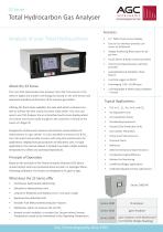 Total Hydrocarbon Gas Analysers - 1