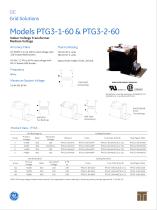 Models PTG3-1-60 & PTG3-2-60 - 1